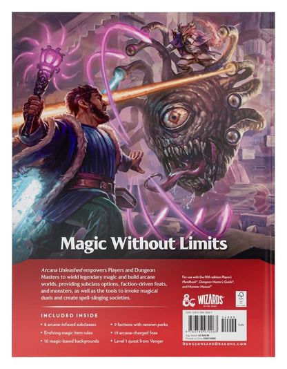 Dungeons & Dragons RPG Arcana Unleashed: Gameplay Expansion Buch *Englische Version* Image 3