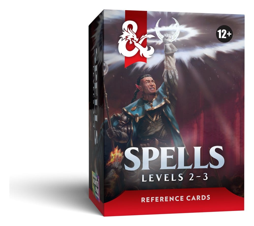 Dungeons & Dragons RPG Referenzkarten: Zaubersprüche (Stufen 2-3) *Englische Version* Image 1