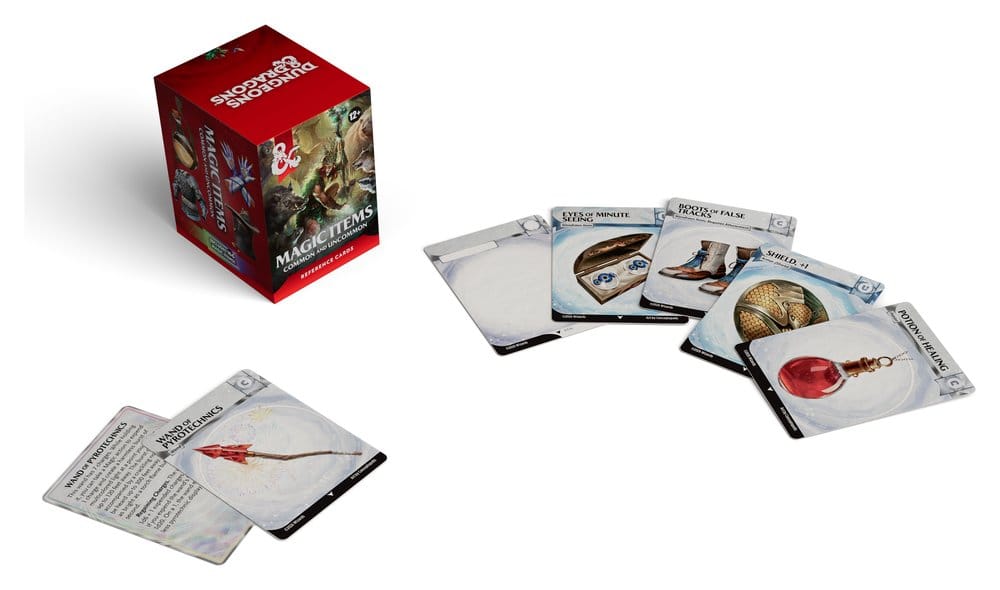 Dungeons & Dragons RPG Referenzkarten - Magische Gegenstände (Gewöhnlich und Ungewöhnlich) *Englische Version* Image 3