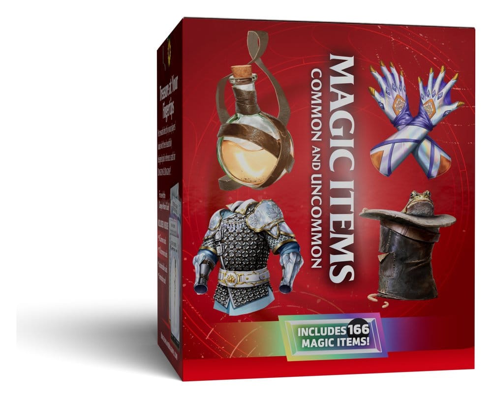Dungeons & Dragons RPG Referenzkarten - Magische Gegenstände (Gewöhnlich und Ungewöhnlich) *Englische Version* Image 4
