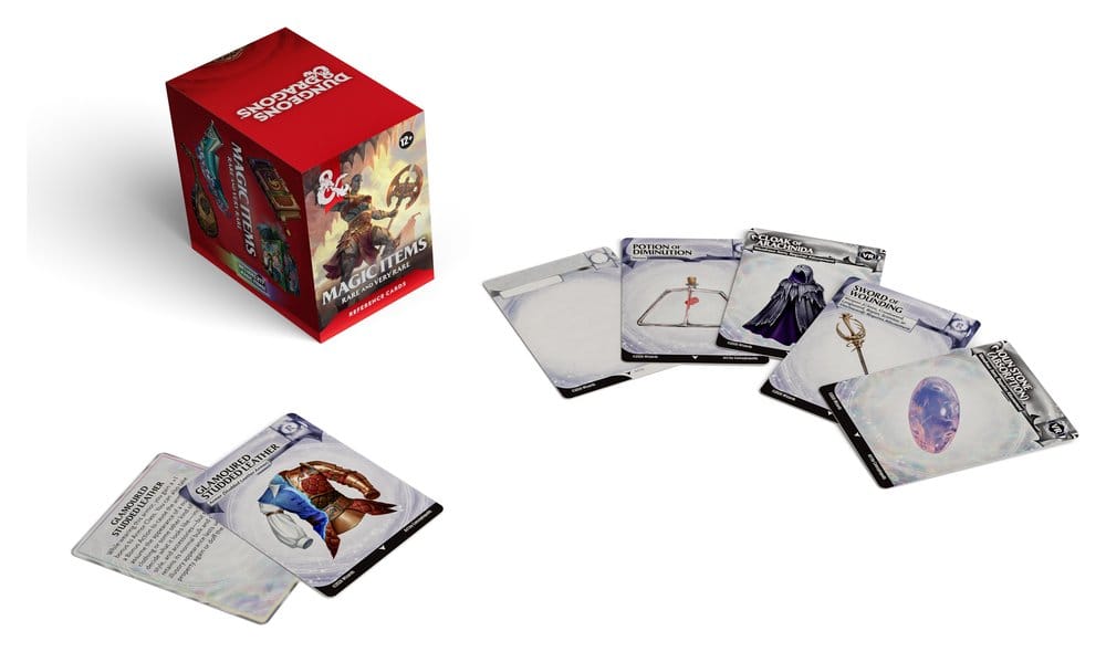 Dungeons & Dragons RPG Referenzkarten - Magische Gegenstände (Selten und Sehr selten) *Englische Version* Image 3