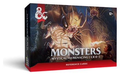 Dungeons & Dragons RPG Referenzkarten: Monster (Mystisch und Bedrohlich) *Englische Version* Image 1