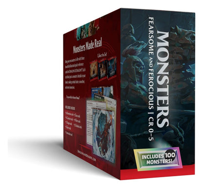 Dungeons & Dragons RPG Referenzkarten: Monster (Furchterregend und Wild) *Englische Version* Image 4