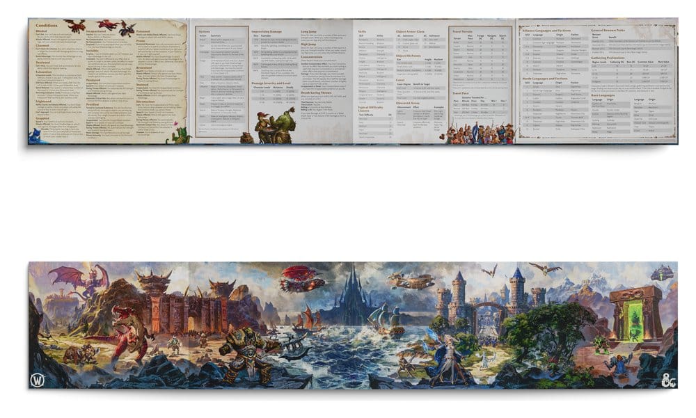 Dungeons & Dragons RPG World of Warcraft Spielleiterschirm *Englische Version* Image 3