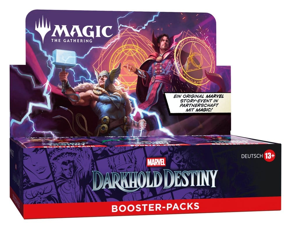 Magic the Gathering Marvel: Darkhold Destiny Play-Booster Display (30) deutsch Image 1