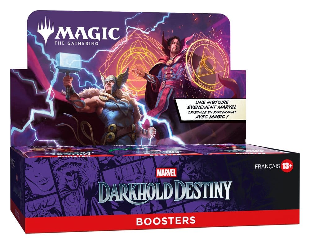 Magic the Gathering Marvel: Darkhold Destiny Play-Booster Display (30) französisch Image 1