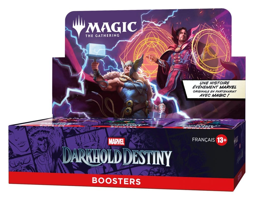 Magic the Gathering Marvel: Darkhold Destiny Play-Booster Display (30) französisch Image 3