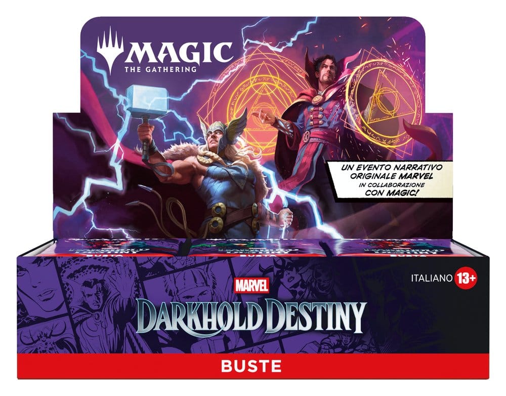 Magic the Gathering Marvel: Destino del Darkhold Play-Booster Display (30) italienisch Image 2