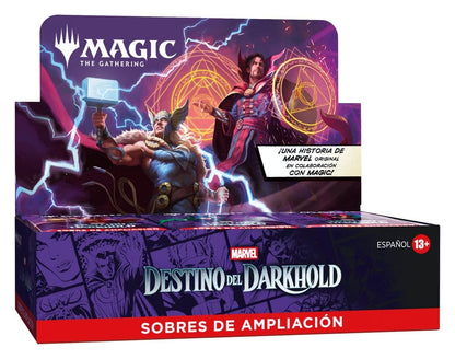 Magic the Gathering Marvel: Destino del Darkhold Play-Booster Display (30) spanisch Image 1