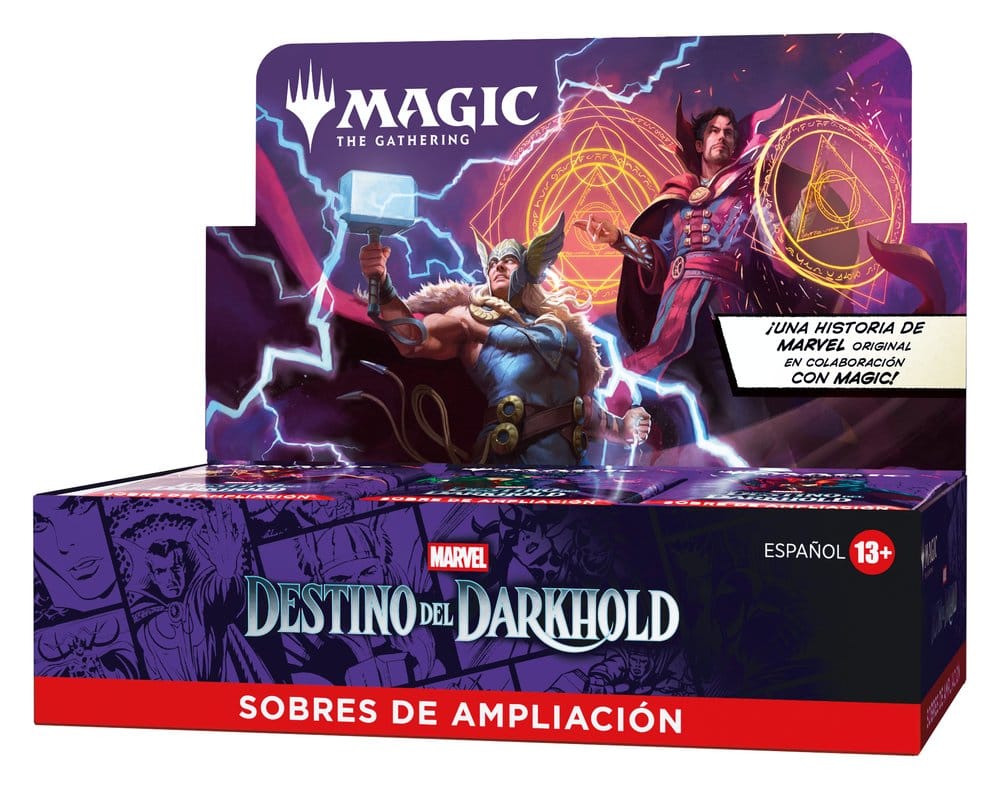 Magic the Gathering Marvel: Destino del Darkhold Play-Booster Display (30) spanisch Image 3