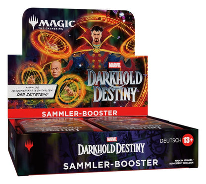 Magic the Gathering Marvel: Darkhold Destiny Sammler-Booster Display (12) deutsch Image 1