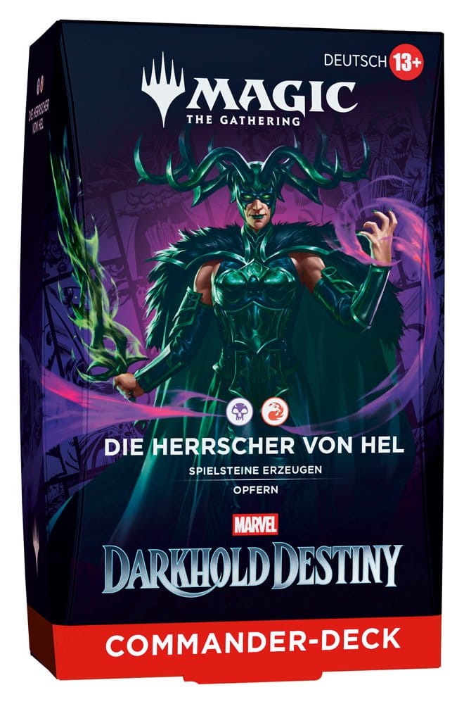 Magic the Gathering Marvel: Darkhold Destiny Commander-Decks Umkarton (4) deutsch Image 5