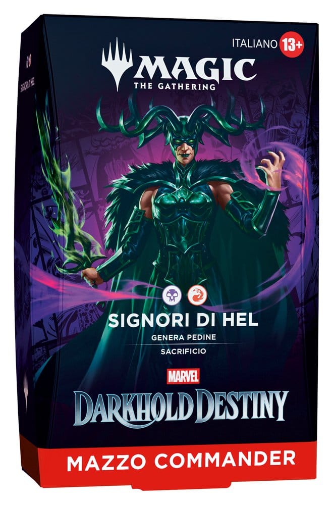 Magic the Gathering Marvel: Destino del Darkhold Commander-Decks Umkarton (4) italienisch Image 5