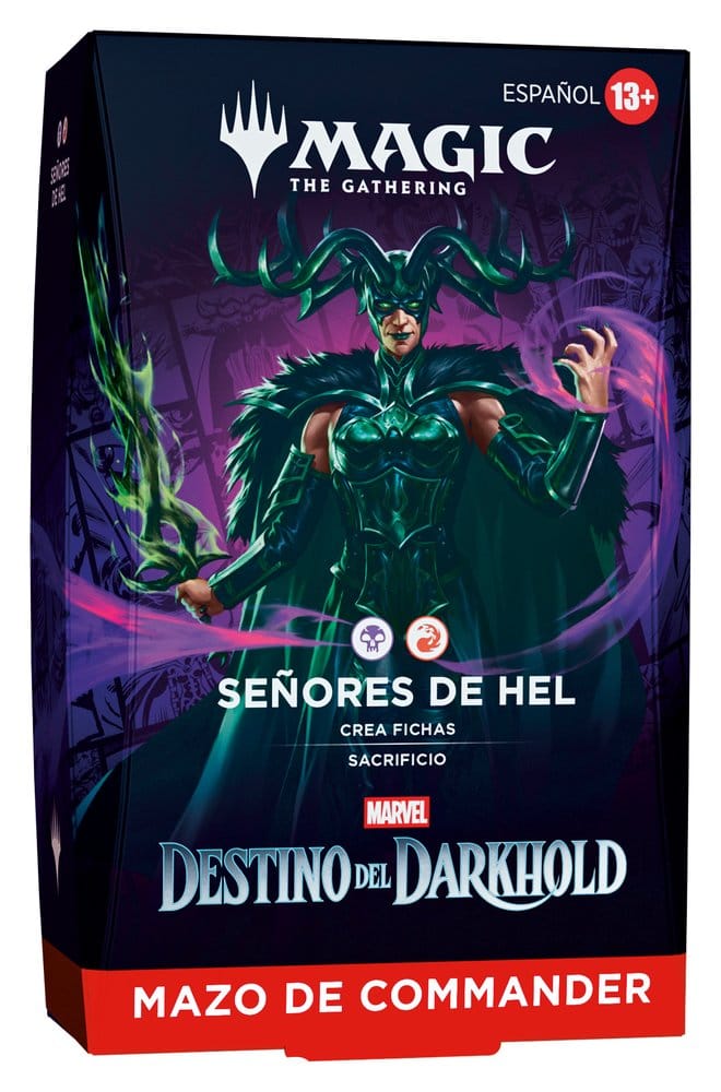 Magic the Gathering Marvel: Destino del Darkhold Commander-Decks Umkarton (4) spanisch Image 5