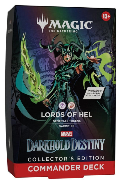 Magic the Gathering Marvel: Darkhold Destiny Collector's Edition Commander-Decks Umkarton (4) englisch Image 5