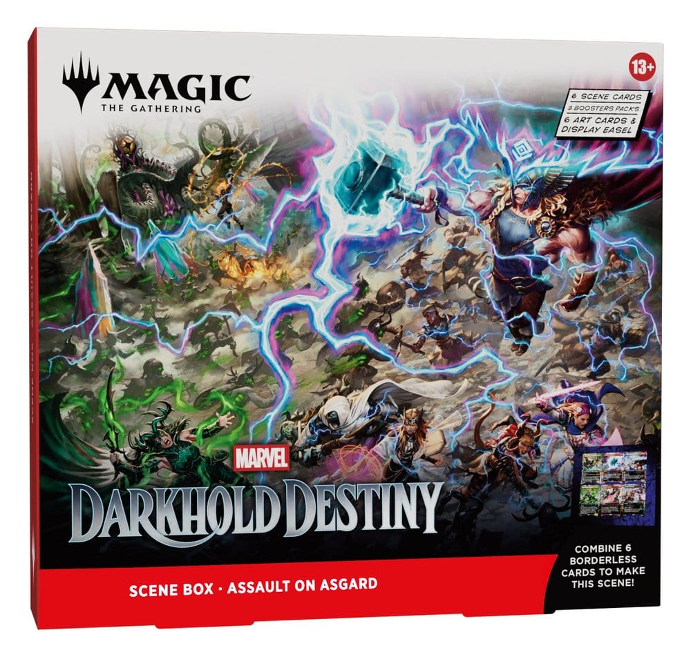 Magic the Gathering Marvel: Darkhold Destiny Szenenboxen Display (4) englisch Image 2