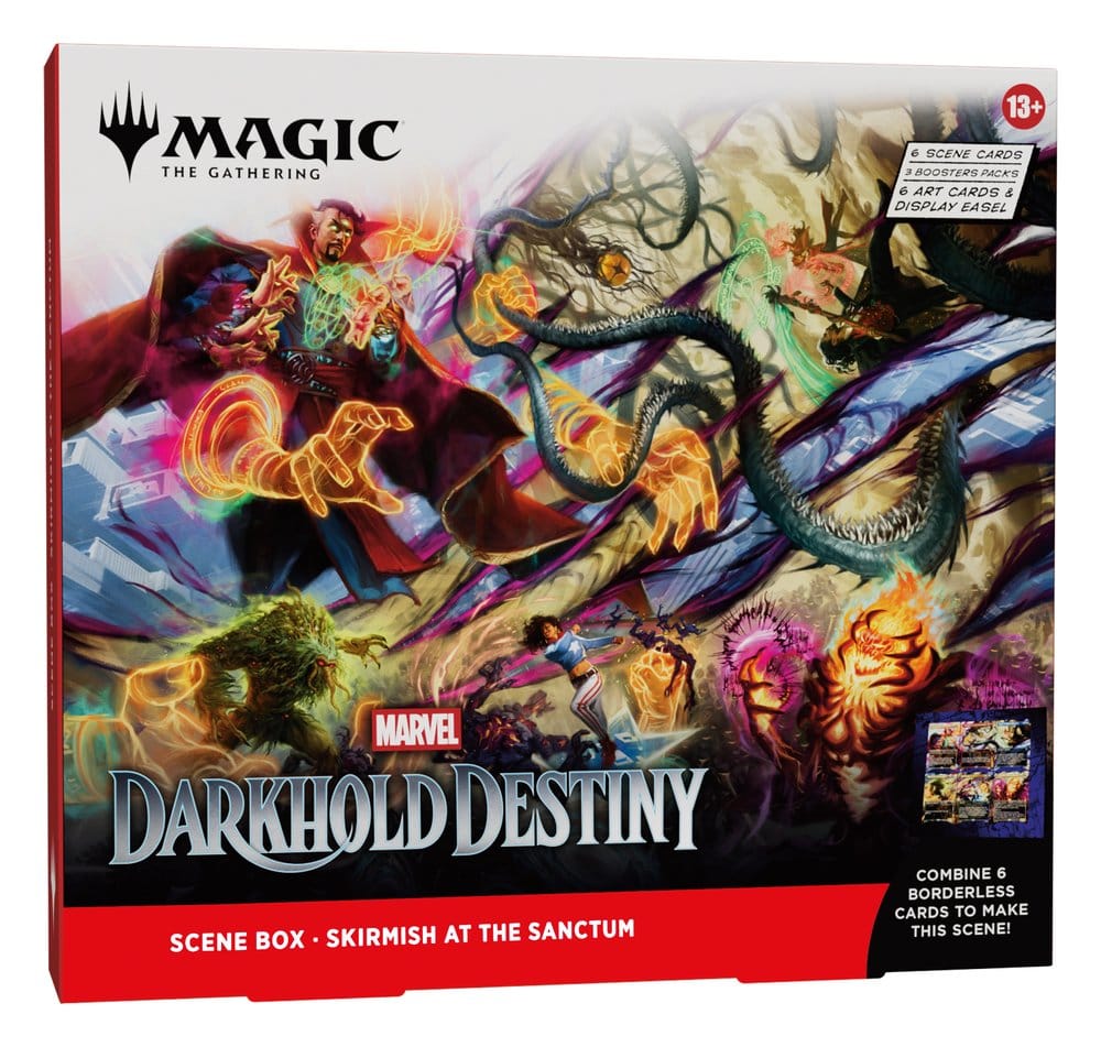 Magic the Gathering Marvel: Darkhold Destiny Szenenboxen Display (4) englisch Image 3