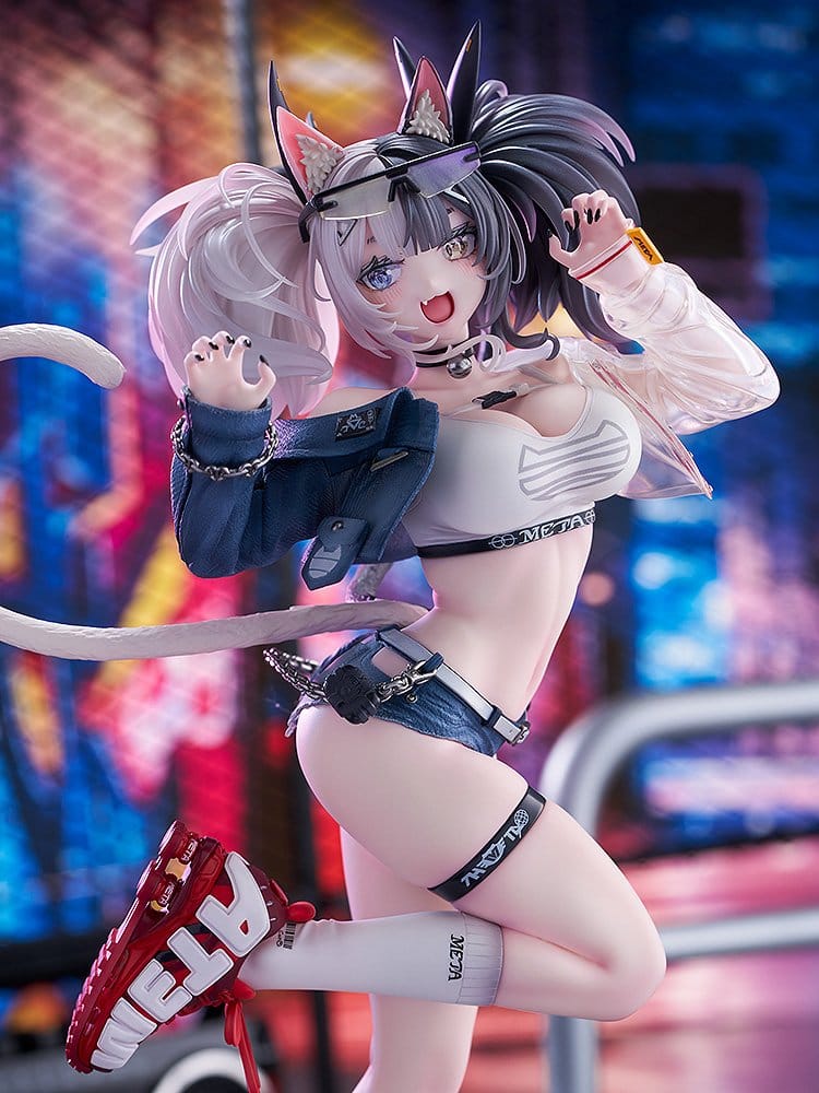 Original Character Figur 1/7 Melterna Girl: Metako Illustration by Neko Metal 23 cm Image 4