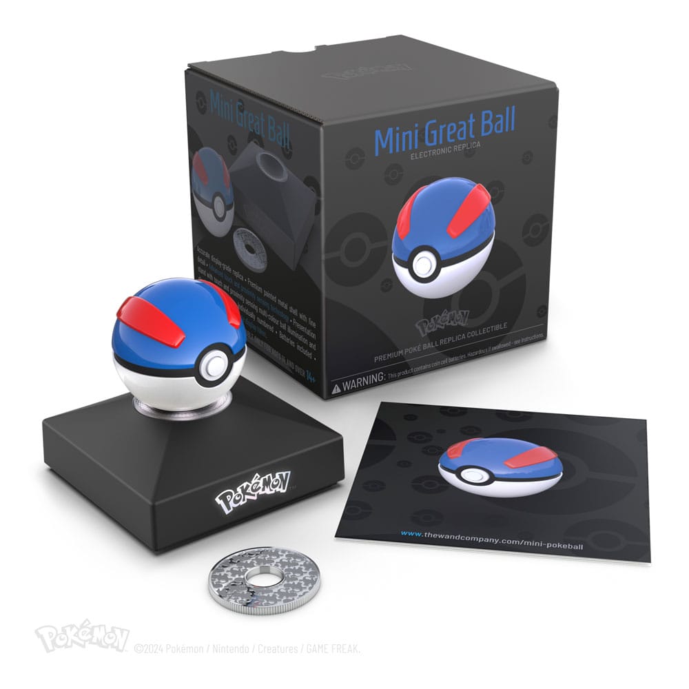 Pokémon Diecast Replik Mini Superball Image 1