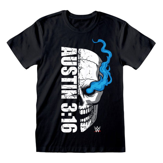 WWE T-Shirt Austin 3:16 Skull  Größe L Image