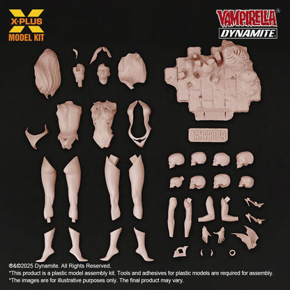 Vampirella Plastic Model Kit 1/8 Vampirella 3.0 Jose Gonzales Edition 23 cm Image 4
