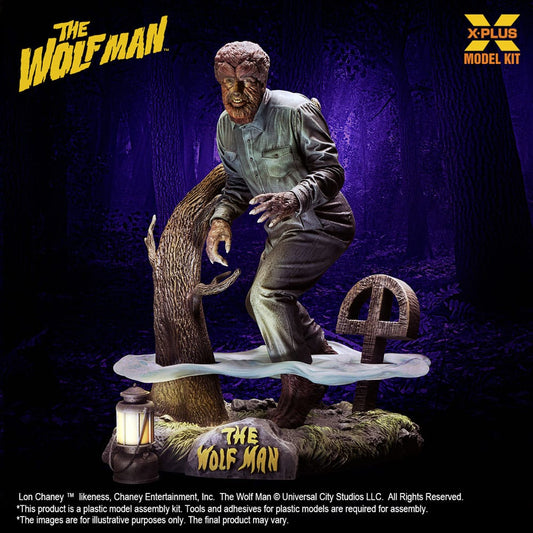 Wolf Man Plastic Model Kit 1/8 Lon Chaney Jr. as Wolf Man 22 cm Image 1