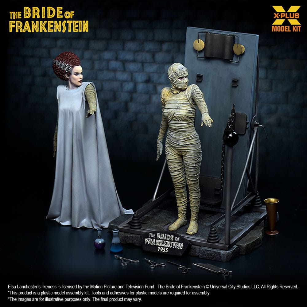 Frankensteins Braut Plastic Model Kit 1/8 Bride of Frankenstein 21 cm Image 3
