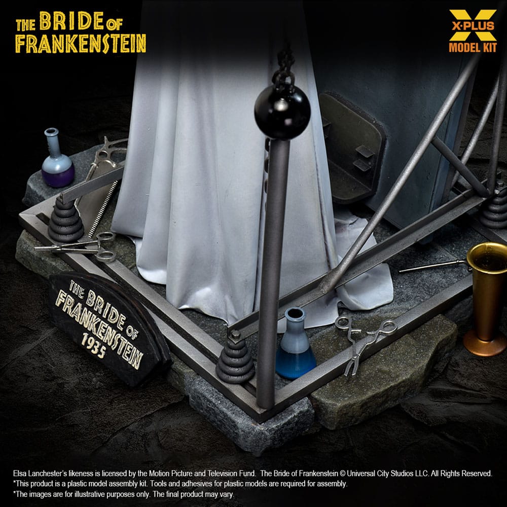 Frankensteins Braut Plastic Model Kit 1/8 Bride of Frankenstein 21 cm Image 9