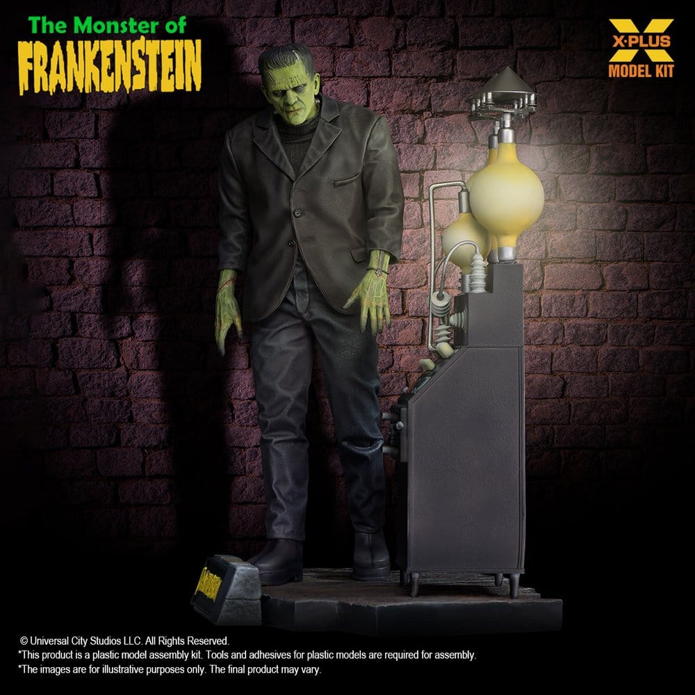 Frankenstein Plastic Model Kit 1/8 The Monster of Frankenstein 27 cm Image 3