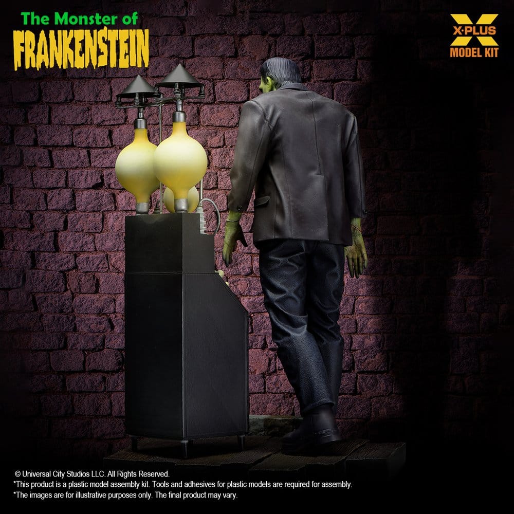 Frankenstein Plastic Model Kit 1/8 The Monster of Frankenstein 27 cm Image 6