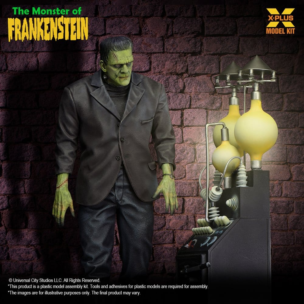 Frankenstein Plastic Model Kit 1/8 The Monster of Frankenstein 27 cm Image 8