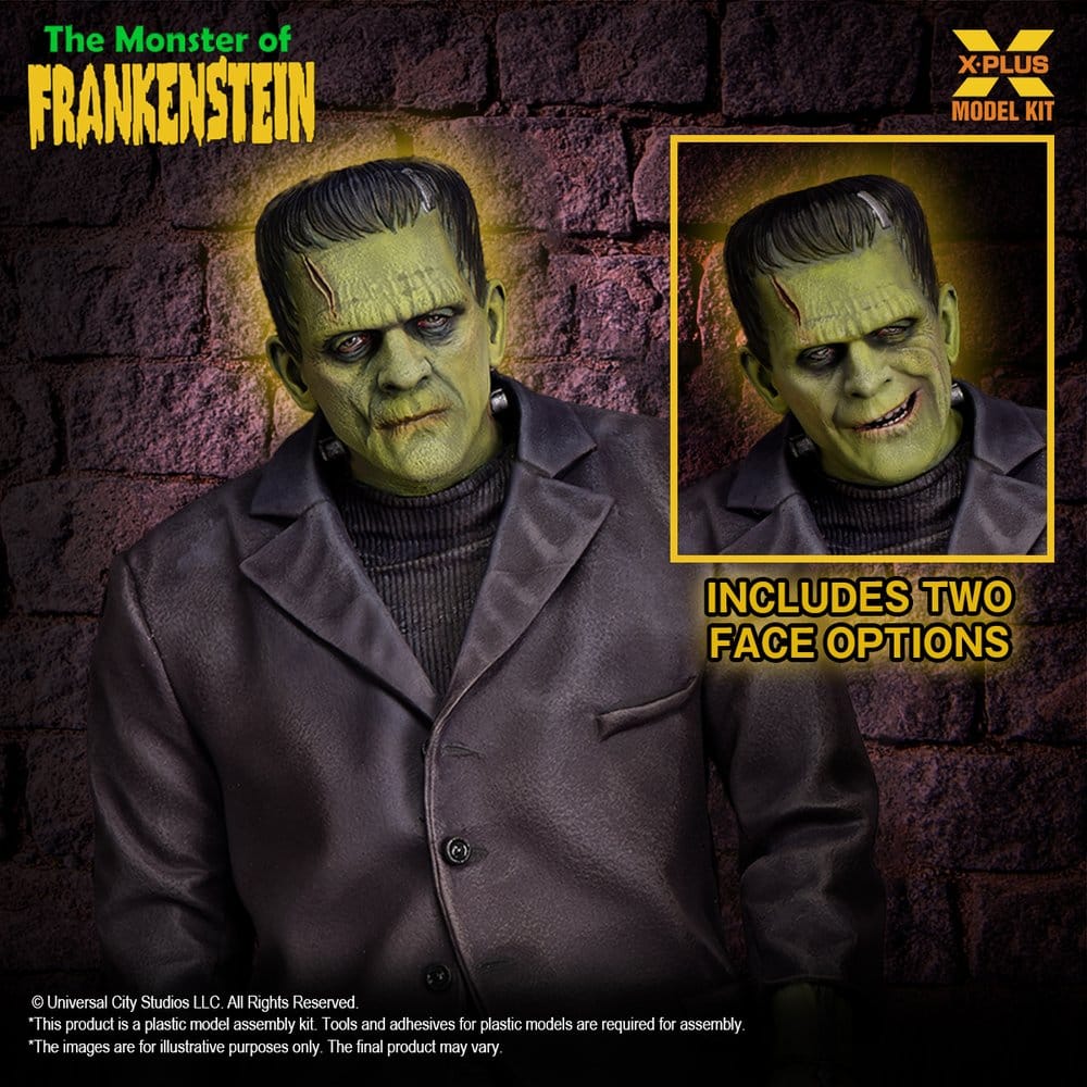 Frankenstein Plastic Model Kit 1/8 The Monster of Frankenstein 27 cm Image 10