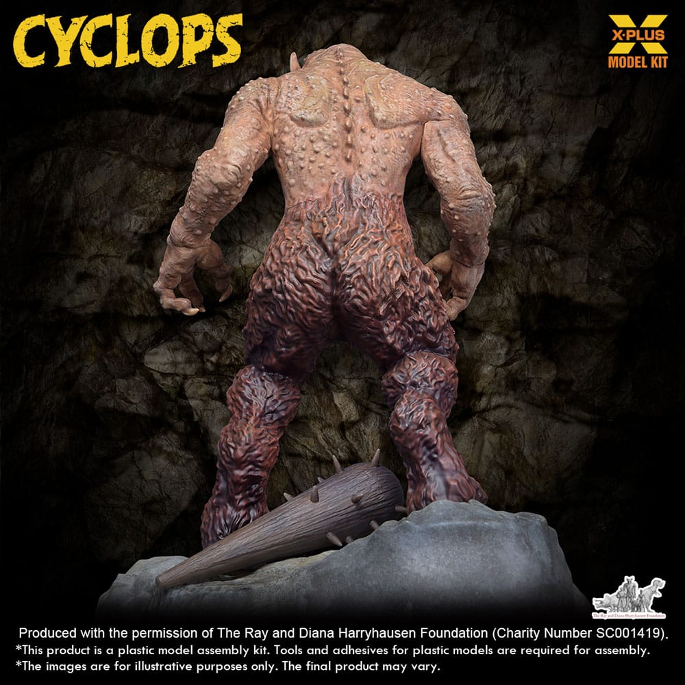 Cyclops Figur Plastic Model Kit 1/72 Renewal Package 23 cm Image 3