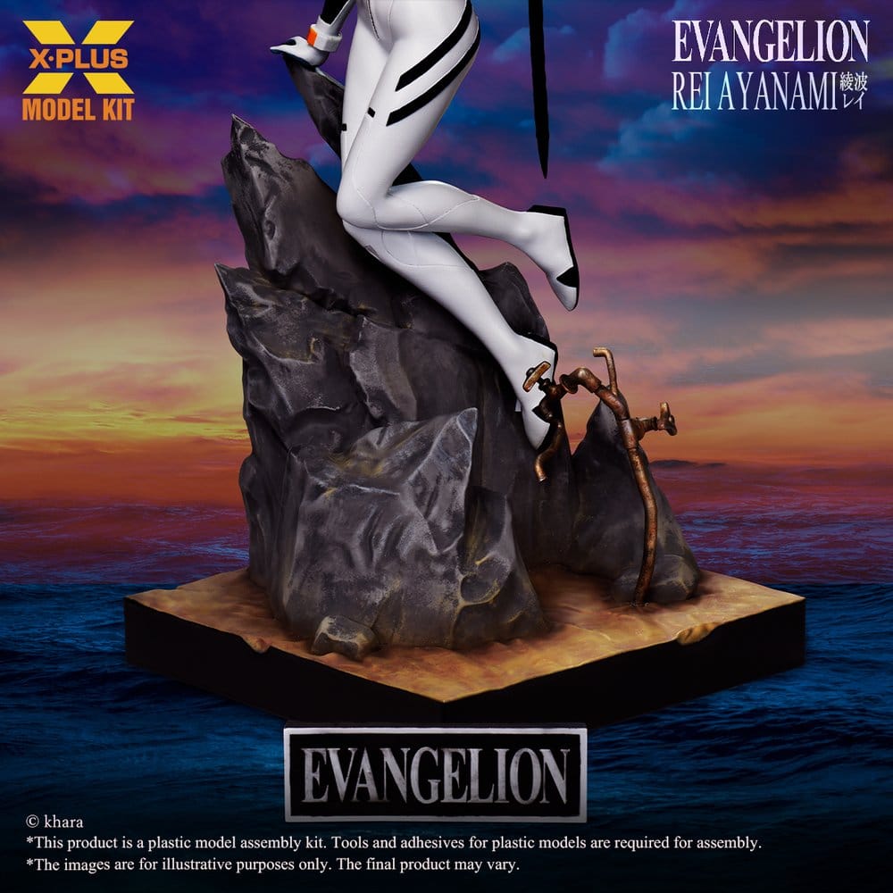 Neon Genesis Evangelion Plastic Model Kit 1/8 Rei Ayanami 40 cm Image 3