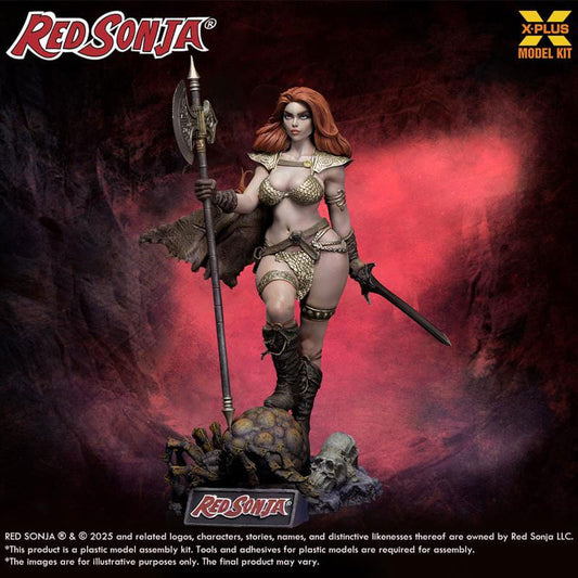 Red Sonja Plastic Model Kit 1/8 Red Sonja Neuauflage 27 cm Image 1
