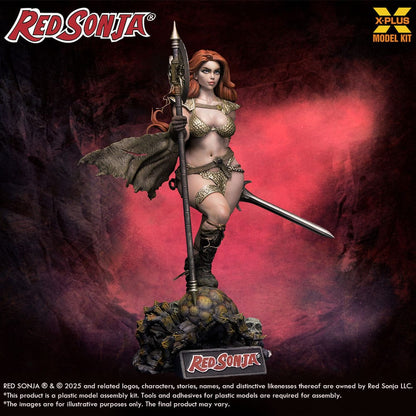 Red Sonja Plastic Model Kit 1/8 Red Sonja Neuauflage 27 cm Image 2