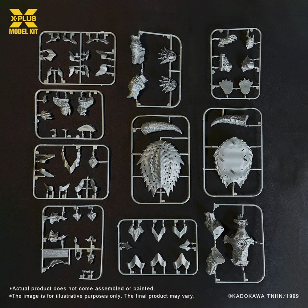 Gamera 3: Revenge of Iris Plastic Model Kit 1/700 Gamera (1999) 12 cm Image 2