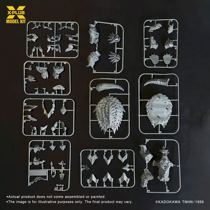 Gamera 3: Revenge of Iris Plastic Model Kit 1/700 Gamera (1999) 12 cm Image 2