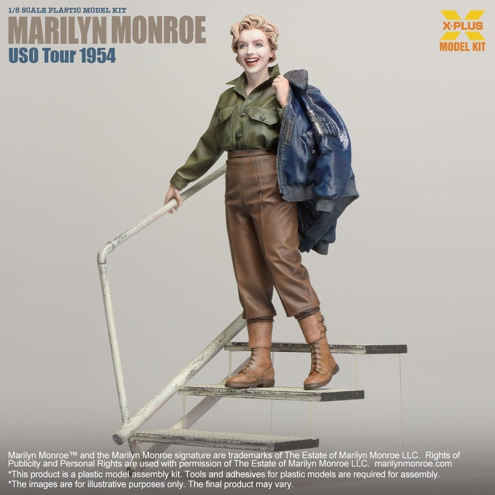 Marilyn Monroe Plastic Model Kit 1/8 (Reproduction) 26 cm Image 2