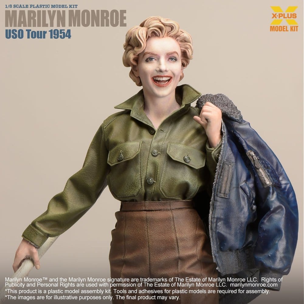 Marilyn Monroe Plastic Model Kit 1/8 (Reproduction) 26 cm Image 6