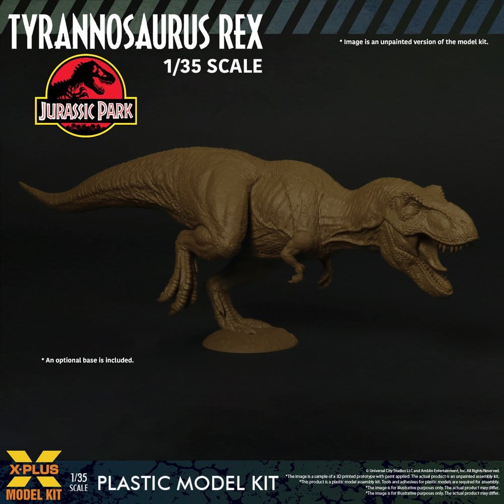 Jurassic Park Plastic Model Kit 1/35 Tyrannosaurus Rex 42 cm Image 3