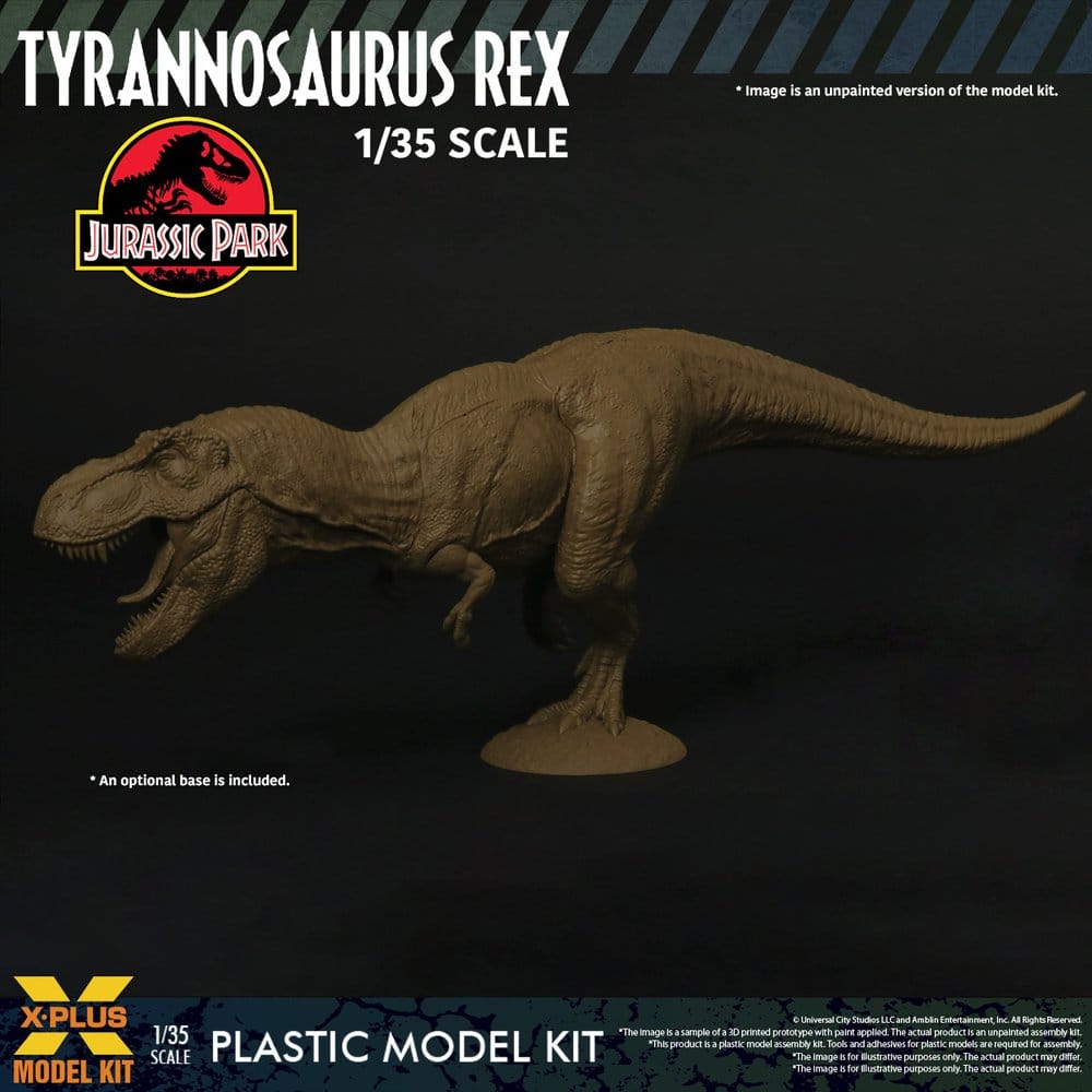 Jurassic Park Plastic Model Kit 1/35 Tyrannosaurus Rex 42 cm Image 4