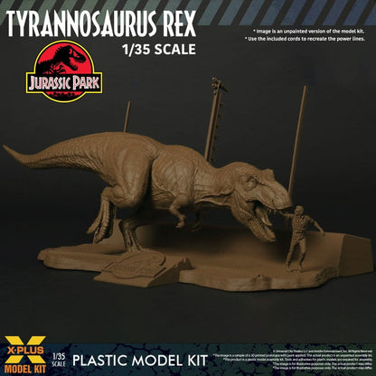 Jurassic Park Plastic Model Kit 1/35 Tyrannosaurus Rex 42 cm Image 5