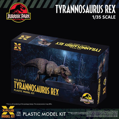 Jurassic Park Plastic Model Kit 1/35 Tyrannosaurus Rex 42 cm Image 6