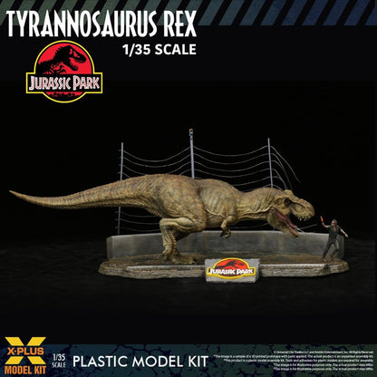 Jurassic Park Plastic Model Kit 1/35 Tyrannosaurus Rex 42 cm Image 8