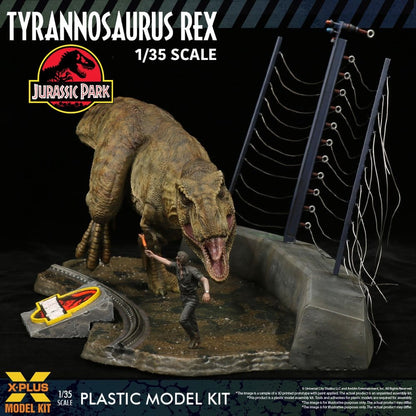 Jurassic Park Plastic Model Kit 1/35 Tyrannosaurus Rex 42 cm Image 9