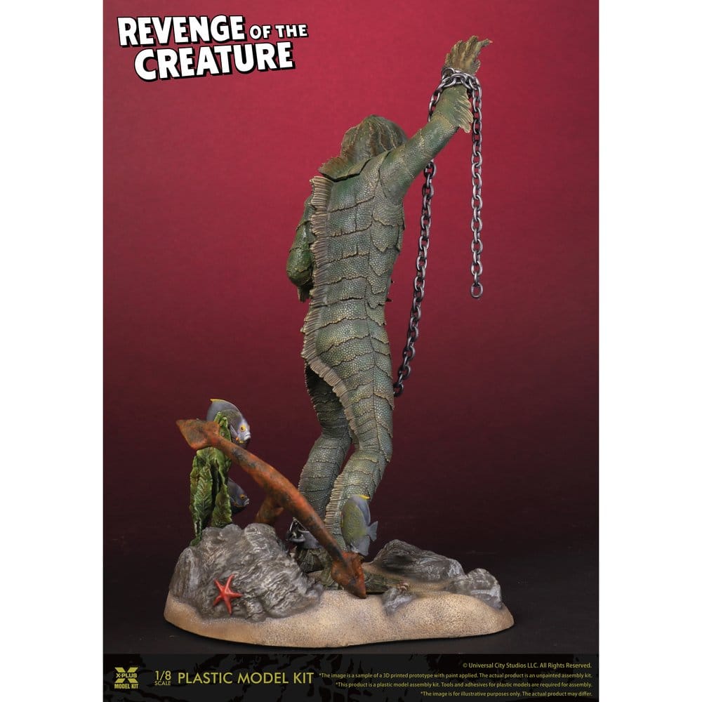 Revenge of the Creature Plastic Model Kit 1/8 Revenge of the Creature 28 cm (Reproduction) Image 3
