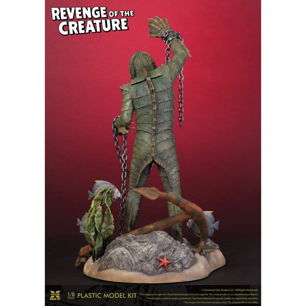 Revenge of the Creature Plastic Model Kit 1/8 Revenge of the Creature 28 cm (Reproduction) Image 4