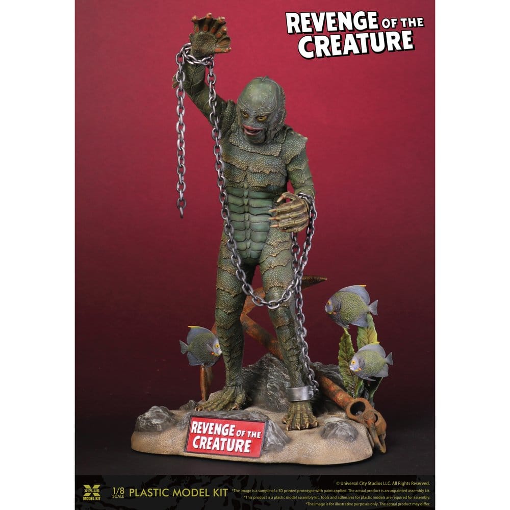 Revenge of the Creature Plastic Model Kit 1/8 Revenge of the Creature 28 cm (Reproduction) Image 5