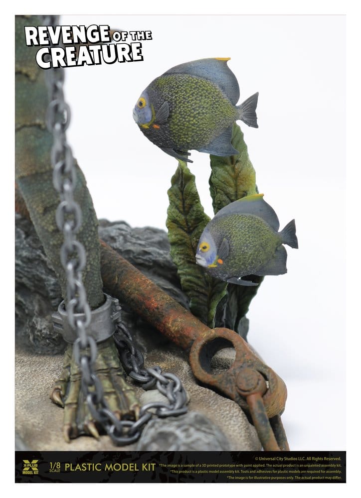 Revenge of the Creature Plastic Model Kit 1/8 Revenge of the Creature 28 cm (Reproduction) Image 6